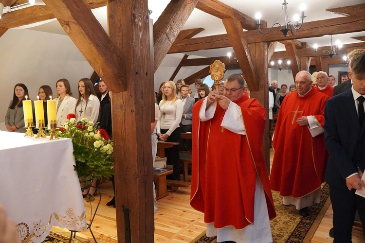 Kaplica św. ojca Pio w Garnierówce w Głębowicach