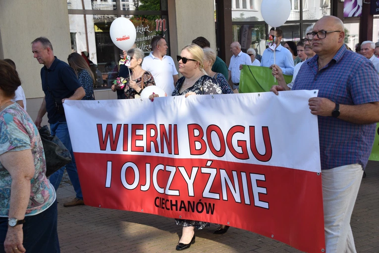 Ciechanów. Marsz dla Życia i Rodziny