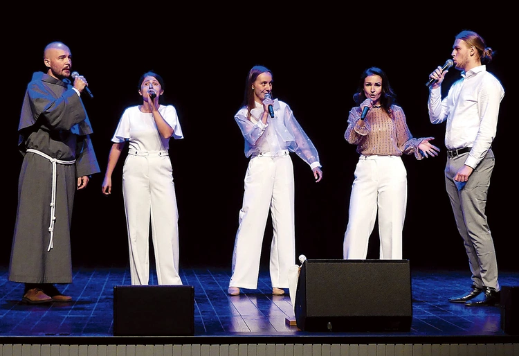  Zdobywca Grand Prix, Kwintet wokalny z Centrum św. Maksymiliana w Harmężach, zrobił furorę w ubiegłym roku.