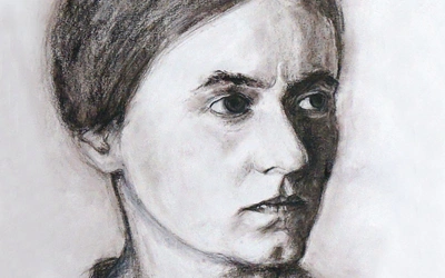 Wybrana opiekunka nauczycieli, uczniów i pracowników. 