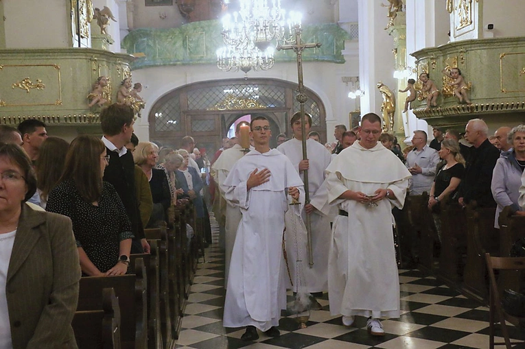 W bazylice modliło się wielu mieszkańców Lublina.