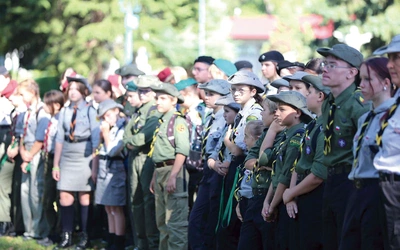   Uczestnicy przyjechali z różnych miejscowości diecezji.