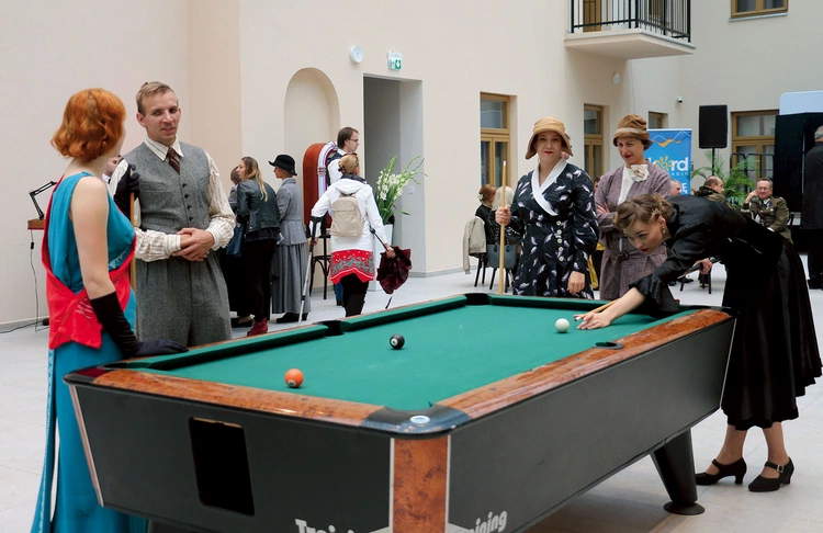 Uczestnicy mogli poczuć klimat przedwojennego Radomia.