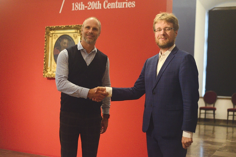 Dominik Béreš (z lewej) i Mikołaj Getka-Kenig podkreślali, że współpraca otwiera nowe perspektywy.