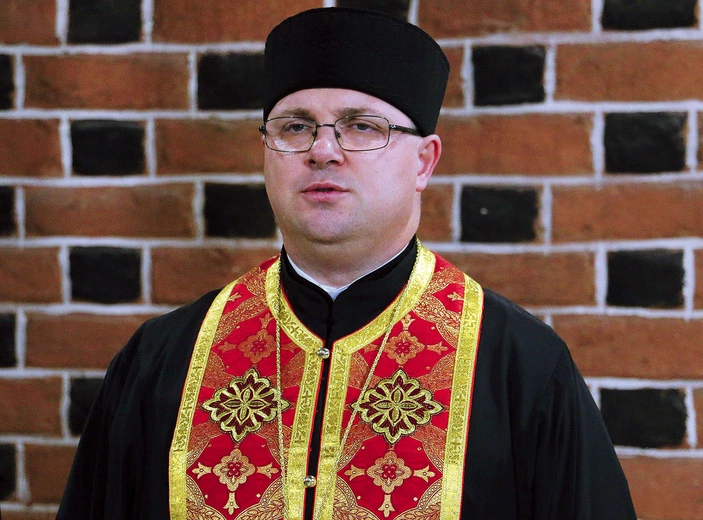 bp Mariusz Dmyterko  Święcenia biskupie przyjął we Wrocławiu, w katedrze greckokatolickiej, skąd będzie służył całej eparchii (diecezji).