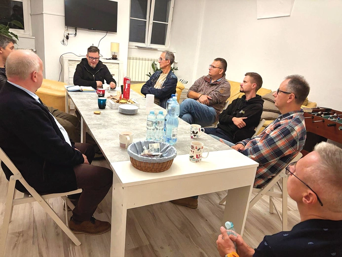 Gościem spotkania był Dominik Ostrowski.
