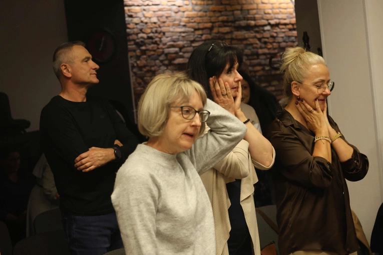 Spotkanie biskupa A. Jeża ze SNE