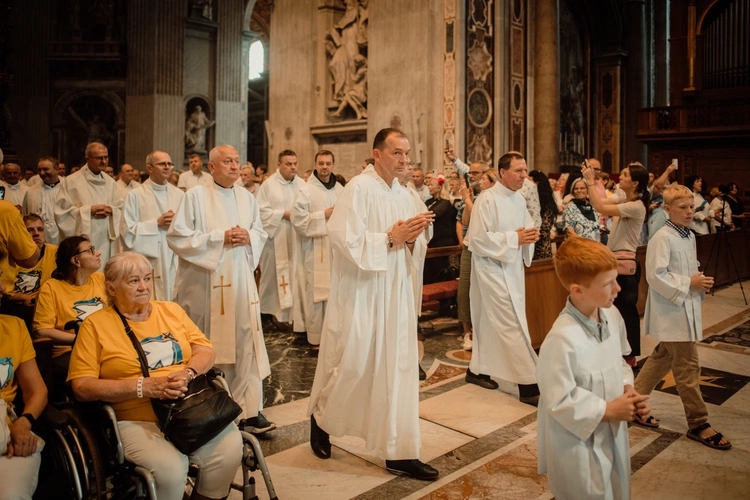 Eucharystia w bazylice św. Piotra