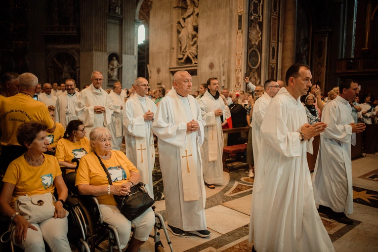 Eucharystia w bazylice św. Piotra