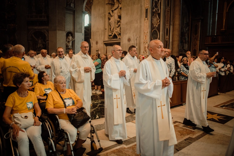 Eucharystia w bazylice św. Piotra