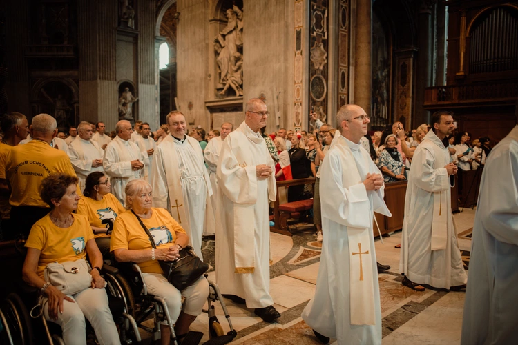 Eucharystia w bazylice św. Piotra