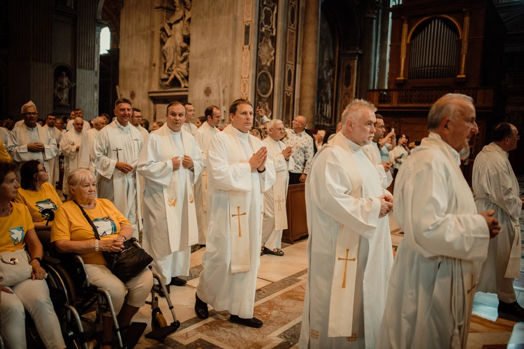 Eucharystia w bazylice św. Piotra