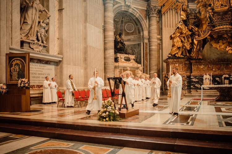 Eucharystia w bazylice św. Piotra