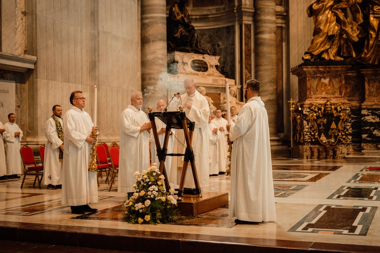 Eucharystia w bazylice św. Piotra