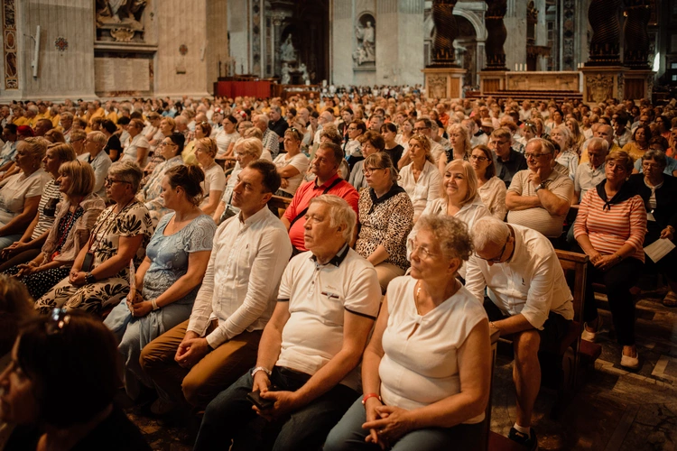 Eucharystia w bazylice św. Piotra