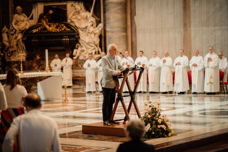 Eucharystia w bazylice św. Piotra
