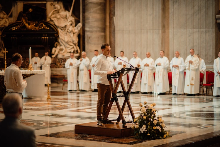 Eucharystia w bazylice św. Piotra