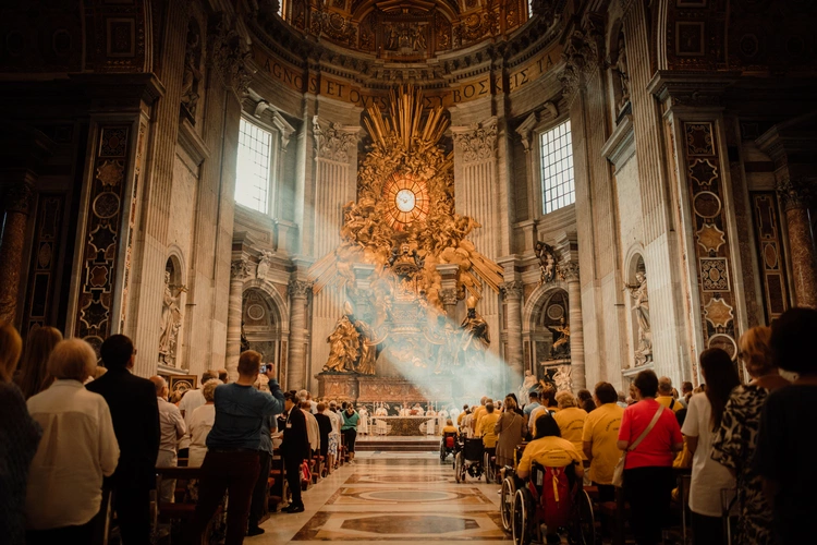 Eucharystia w bazylice św. Piotra