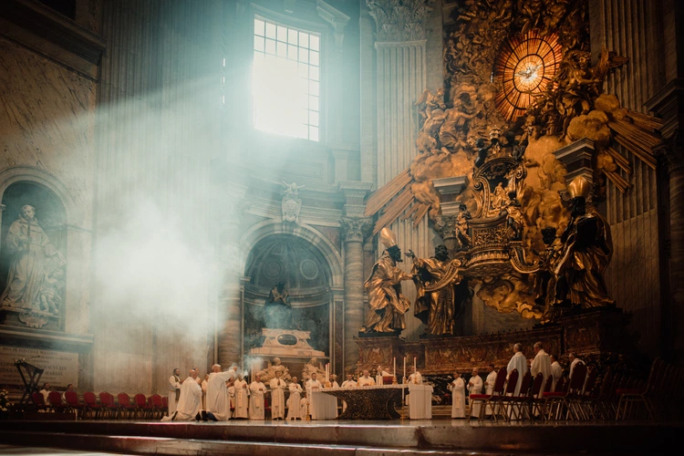Eucharystia w bazylice św. Piotra