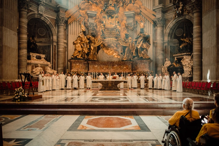 Eucharystia w bazylice św. Piotra