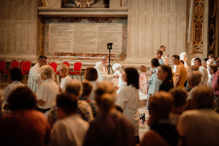 Eucharystia w bazylice św. Piotra