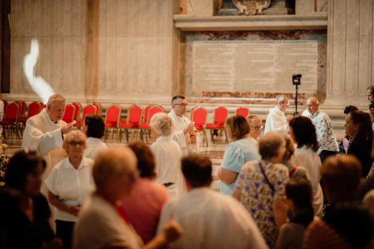 Eucharystia w bazylice św. Piotra
