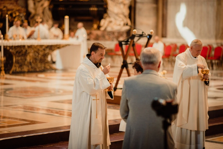 Eucharystia w bazylice św. Piotra