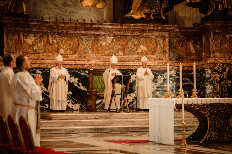 Eucharystia w bazylice św. Piotra