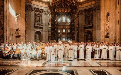 Eucharystia w bazylice św. Piotra