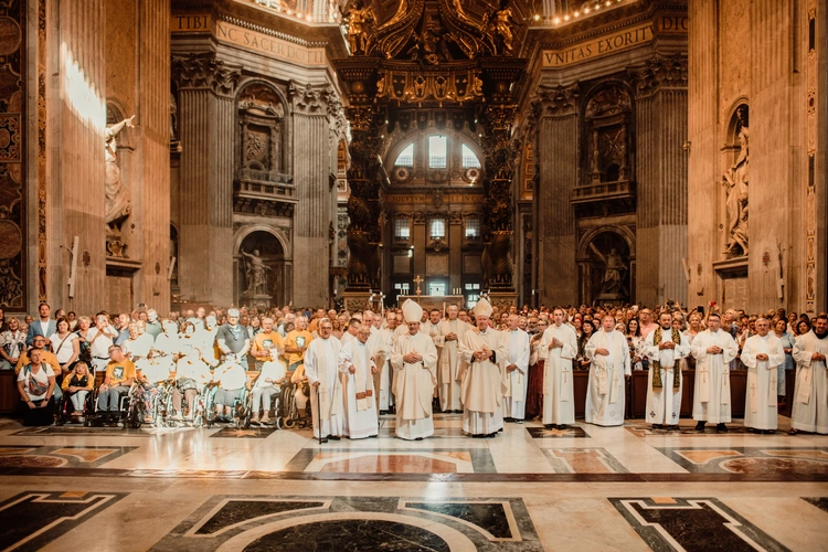 Eucharystia w bazylice św. Piotra