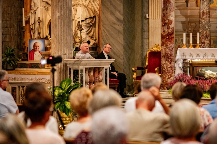 Konferencja o. Pawła Trzopka OP