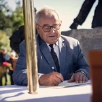 Odsłonięcie i poświęcenie pomnika Wł. Reymonta w Lipcach Rey.