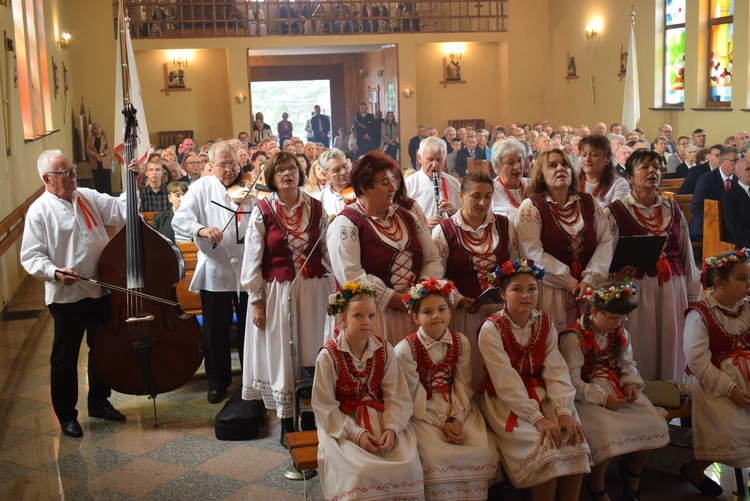 Poświęcenie kościoła w Cyganach