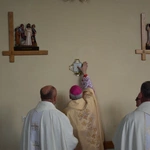 Poświęcenie kościoła w Cyganach