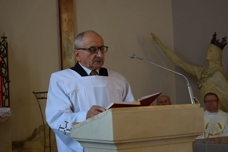 Poświęcenie kościoła w Cyganach