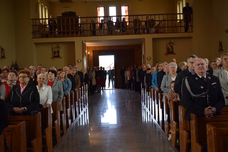Poświęcenie kościoła w Cyganach