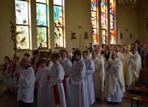 Poświęcenie kościoła w Cyganach