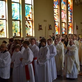 Poświęcenie kościoła w Cyganach