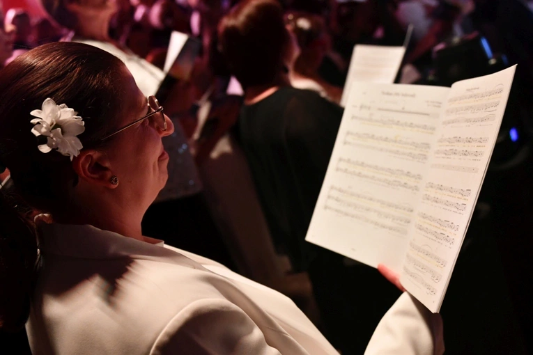 Koncert Wielbienia na zakończenie Zielonogórskich Warsztatów Liturgiczno-Muzycznych