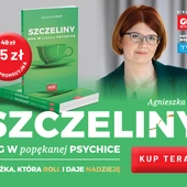Agnieszka Huf: Szczeliny. Bóg w popękanej psychice [książka w sklep.gosc.pl]