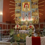 Smardzewo. Wprowadzenie relikwii św. Andrzeja Boboli i bł. kard. Stefana Wyszyńskiego