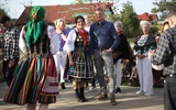 W ramach podsumowania projektu odbyły się także warsztaty z tańca ludowego.