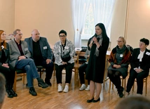Jedno ze spotkań warsztatowych w czasie Szkoły Animatora Parafialnego.