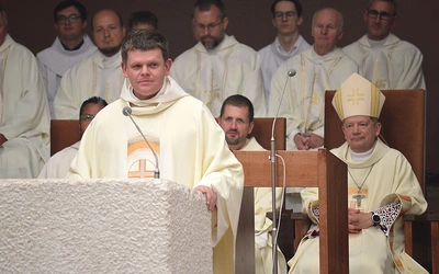 Eucharystii przewodniczył bp Grzegorz Olszowski, a homilię wygłosił o. Łukasz Wiśniewski OP.
