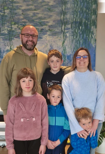 Anna i Krzysztof Eliaszowie wraz z dziećmi po wielu perypetiach osiedlili się w Norwegii.