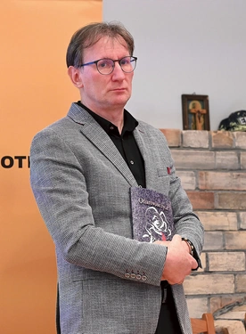 Prof. Antoni Maziarz z Uniwersytetu Opolskiego.