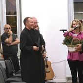 Spotkanie bp. Andrzeja  Jeża z SNE. 
