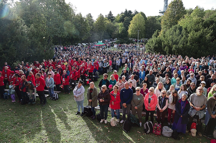 Wędrówka zakończyła się wspólną Eucharystią.