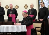 Abp Przybylski kanonicznie objął rządy w archidiecezji katowickiej, cz. 1