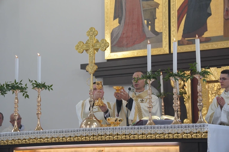 Powięcenie kościoła pw. św. Faustyny w Górze